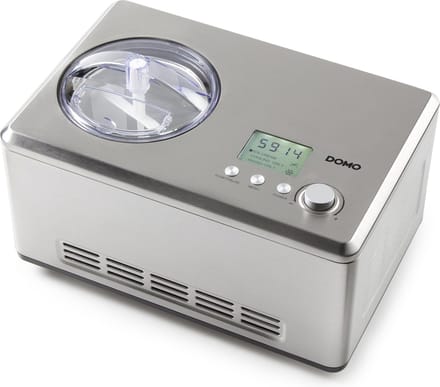 DOMO DO9201I Zelfvriezende IJsmachine - 2L - Compressor - RVS