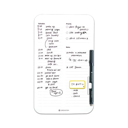 GreenStory - Dagplanner - Sticky Whiteboard