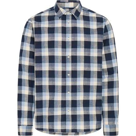 Blend - BHDARIS SLUB CHECK - Heren - Lange mouwen shirts