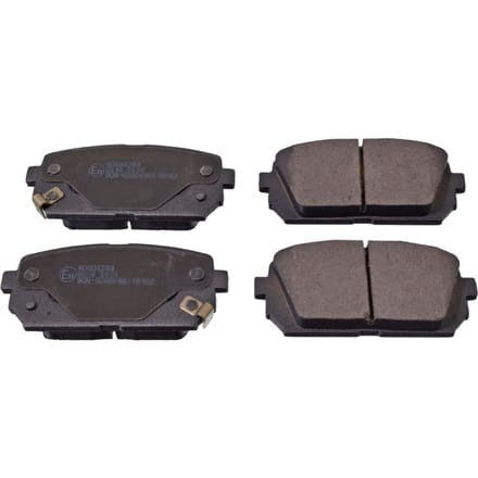 Remblokset BLUE PRINT ADG04283, achter