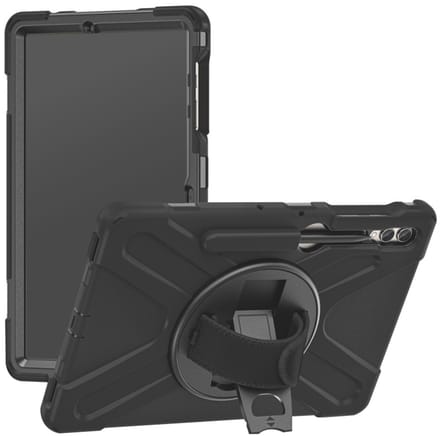 Eiger Peak 500m Back Cover Hoes Zwart Geschikt voor Galaxy Tab S10+ / S9+ / S9 FE+