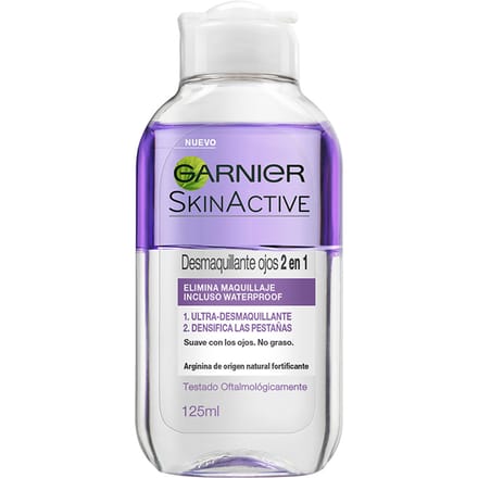 Skinactive 2-in-1 Oogmake-up Remover 125 ml