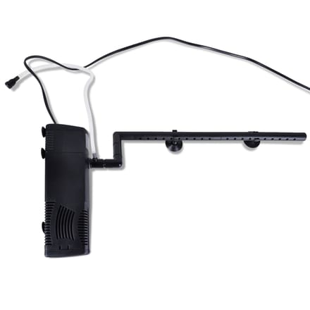 vidaXL - Aquarium - Filter - Pomp - met - actieve - koolstof - 800L/u