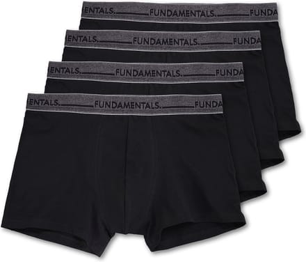 WE Fashion Heren trunk, 4 pack