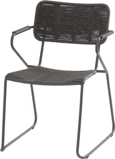 Swing stapelbare dining stoel antraciet rope Taste 4SO  - 1 stuk