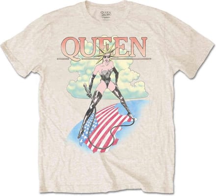 Queen - Mistress Heren T-shirt - M - Creme