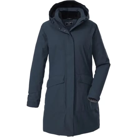 Waterdicht damesjack met lange capuchon Killtec Kow 18
