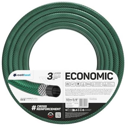 Economische 3-laags Tuinslang 5/8" x 50 m