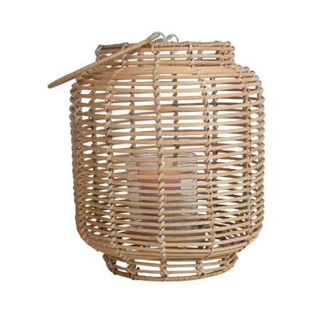 Rotan windlicht 45 cm
