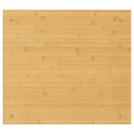 vidaXL Kookplaatafdekking 50x56x1,5 cm bamboe