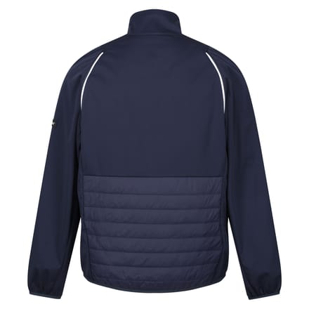 Regatta Heren Steren Hybride Zachte Shell Jas (Marine/gevaarlijk rood)