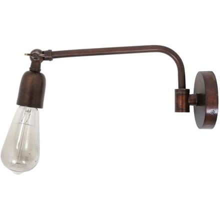 KS Verlichting Muurlamp Carlton Antiek Koper
