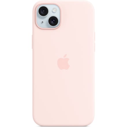 Apple Siliconenhoesje met MagSafe geschikt voor iPhone 15 Plus - Light Pink