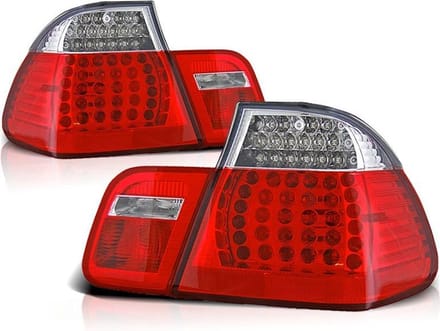 Achterlichten BMW E46 09 01-03 05 SEDAN ROOD HELDER LED