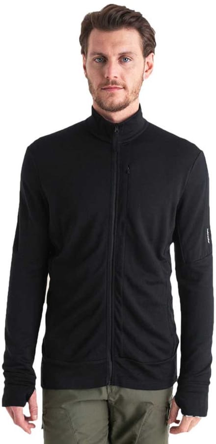 Merino 260 QuantuIV LS Zip Vest Heren Black M