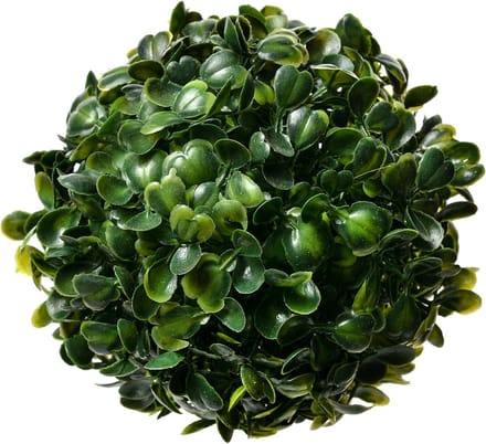 Clayre & Eef Buxus bol Ø 12 cm Groen Kunststof