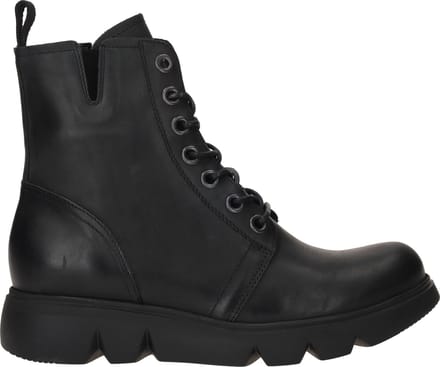 Wolky Hope XW Softy Wax Veterboots - Dames - Zwart