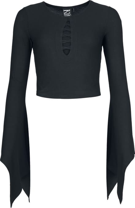 Killstar Withered Garden - Liliths Lust Top Dames Top - zwart - 3XL