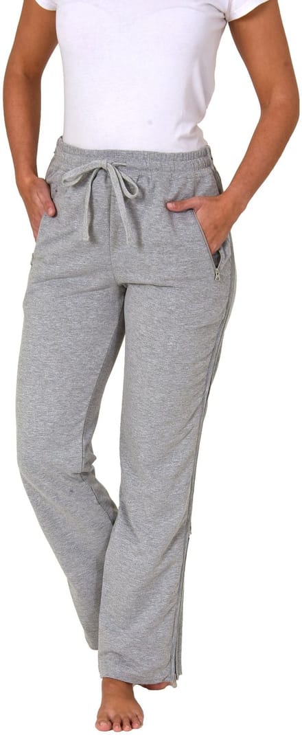 Dames revalidatiebroek met zijwaartse 4-wegritssluiting joggingbroek