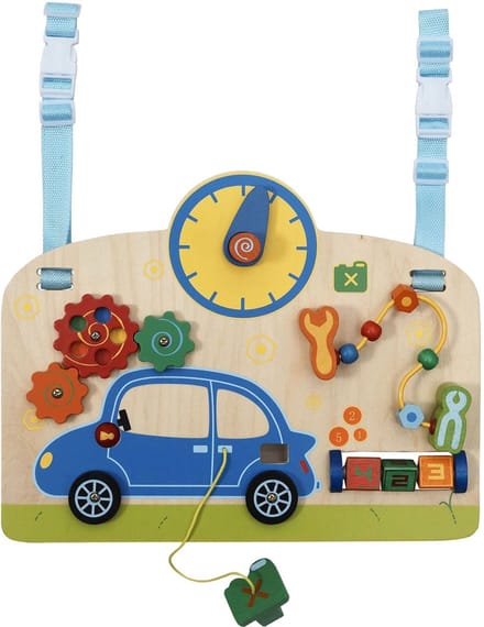 Primi Passi - Wooden Garage Activity Board
