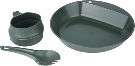 Wildo Pathfinder Camping Kit bestekset - olive
