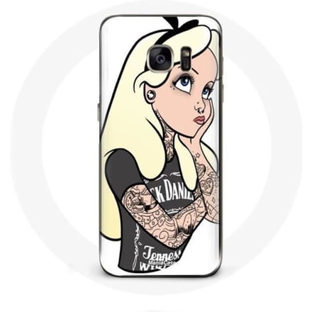 Samsung Galaxy S7 hoesje Alice Getatoeëerde Prinses
