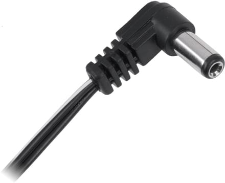 VLTG DC Aansluitkabel - 2.5x5.5mm - Haaks - 110cm