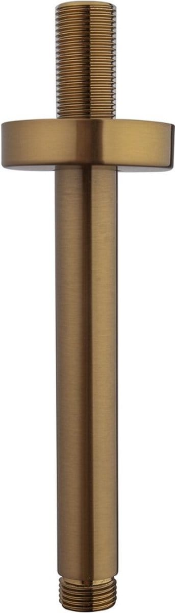 Sanifun Lara Douchearm Plafond 150 mm – Geborsteld Brons Koper – Messing