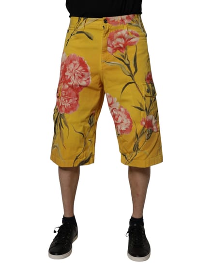 Florale Cargo Shorts