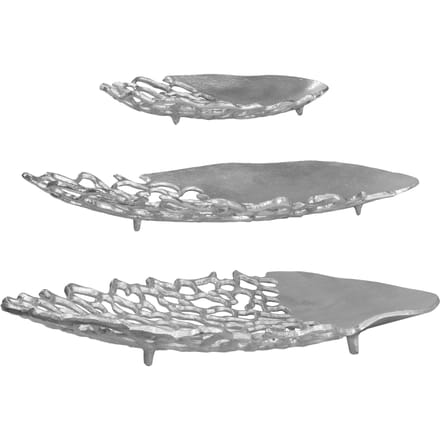 Set van 3 decoratieve plateaus Dion | Underbar