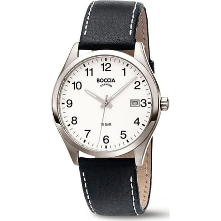 Boccia Titanium 3669-01 Heren Horloge