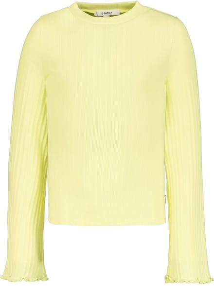GARCIA Meisjes T-shirt Geel - Maat 176