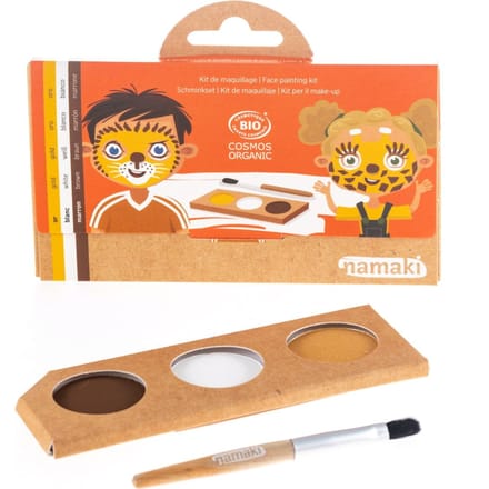 Namaki schminkset leeuw en giraf 3 kleuren
