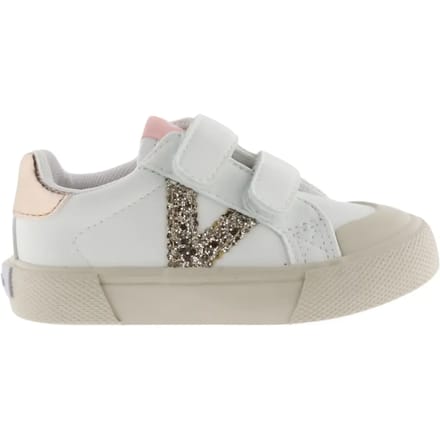 Victoria Meisjes Sneaker Wit/roze | Maat: 29