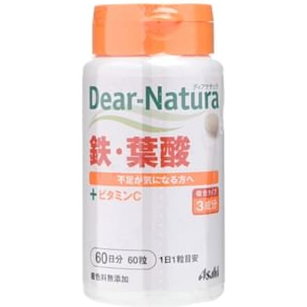 Dear-Natura Iron & Folic Acid for 60 days 60 capsules