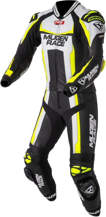 MUGENRACE Ibrido 2-delig leren motorpak -
