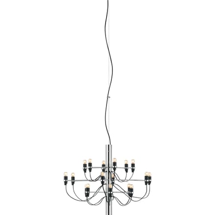 Flos 2097/18 Clear Bulbs Hanglamp - chroom