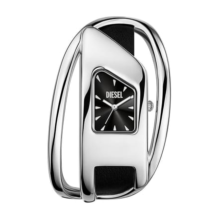 Diesel WRAP-D Dames Horloge 44 mm - Zwart