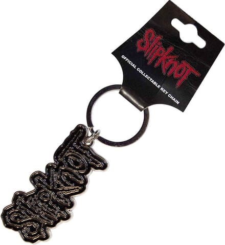 Slipknot - Logo Sleutelhanger - Zwart