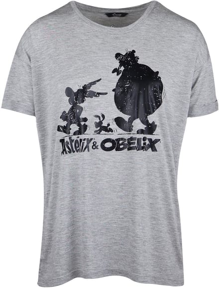 Princess goes Hollywood • grijs t-shirt Asterix Obelix • maat 36