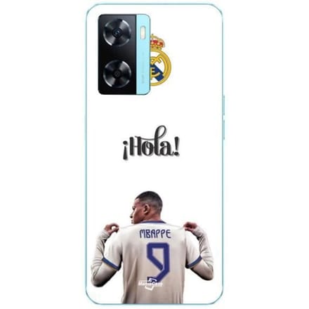 Coque - Real Madrid - A57s - Kylian Mbappe - Souple - Noir