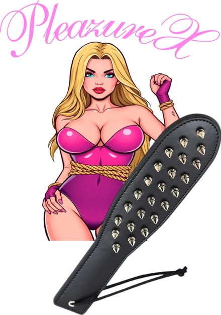 PleazureX - Fetish Series - Spikey spankplank - spanken - fetisj - kinky - bdsm