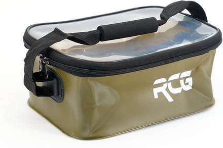 RCG EVA Tas Olijfgroen M - Waterdichte Opbergtas 11L Karpervissen
