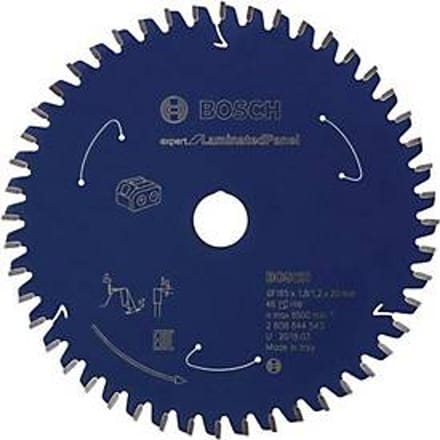 Cirkelzaagblad AD 160 mm, 48 tanden, boorgat 20 mm, zaagbreedte 2,2 mm, hardmetaal, BOSCH