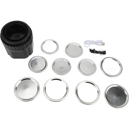 Mason Jar Vacuüm Sealer LED Scherm Voedselconservatie USB Elektrische Pot Sealer Kit met Brede en white