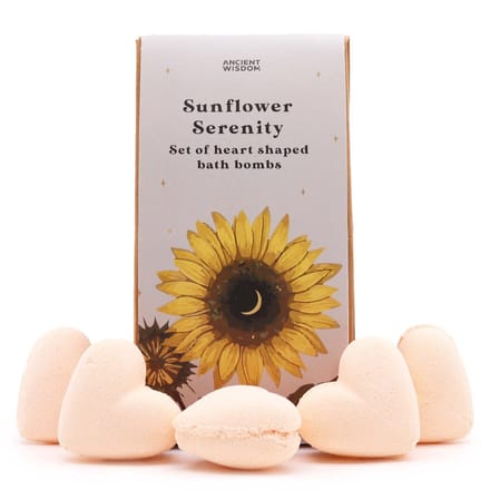 Zonnebloem Serenity Bad Hart Cadeauset