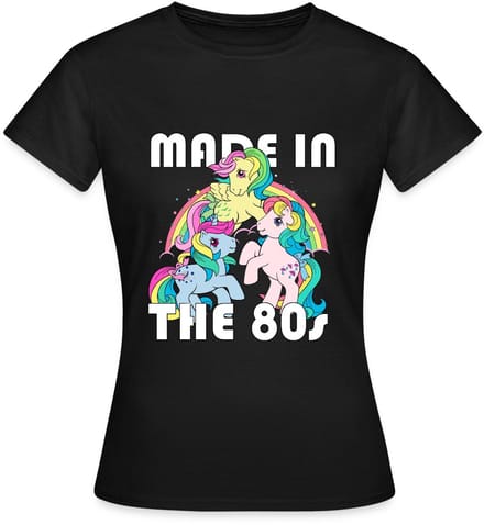 My Little Pony Retro Made In The 80's T-Shirt Dames