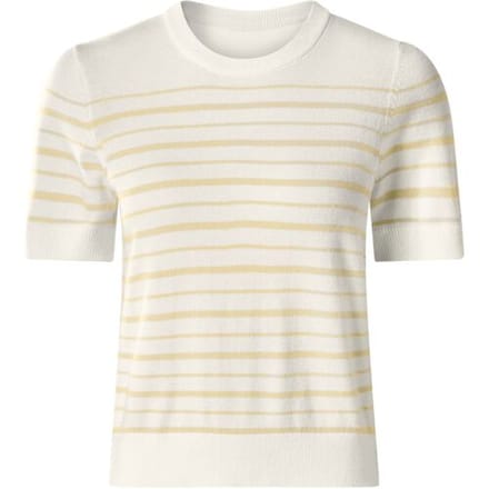 ESMARA Gebreide dames top (wit, XS (32/34))