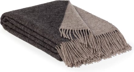 MoST - Plaid Onyx - Nieuw-Zeelandse wol - 130 x 190 cm - grijs