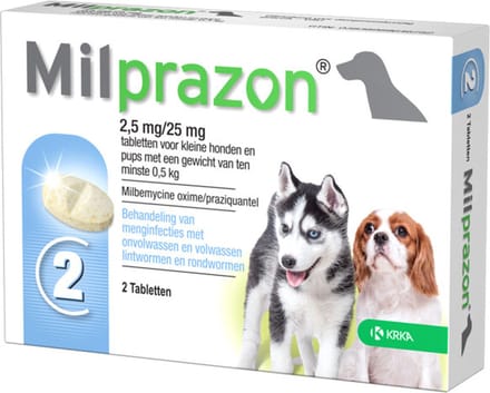 Krka Milprazon Ontwormingstabletten Hond